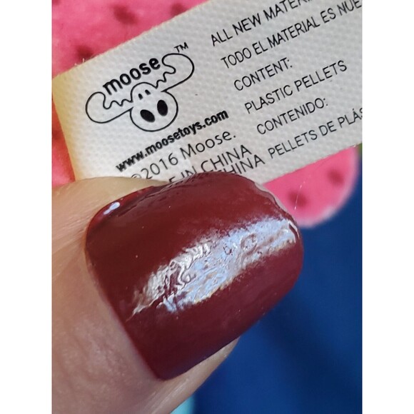 Pinki Pops Small Mini Plush Octopus Tickles. Kuma The Bear & Squirrel Watermelon - Picture 7 of 10